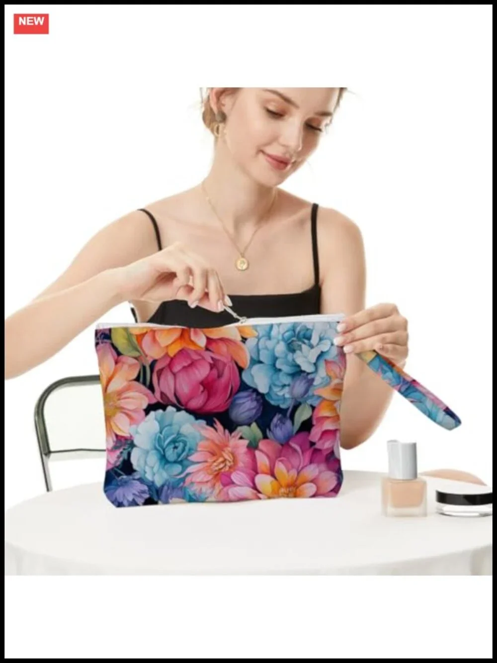 Waterproof Wet Dry Travel Bag with Zipper and Handle